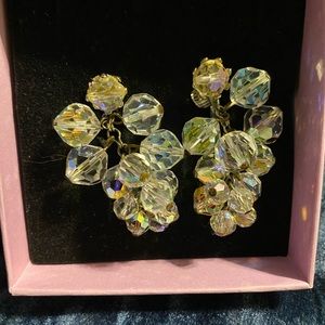 Vintage clip on earrings
